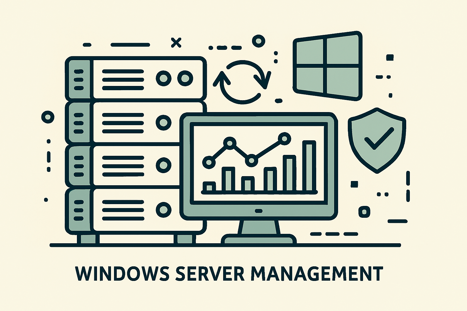 Windows Server Management illustration